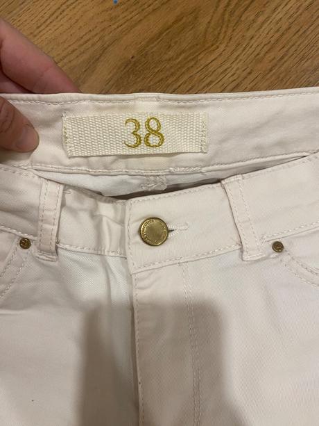 Krásne rifle zara 38 / farba pudrova, zara,38