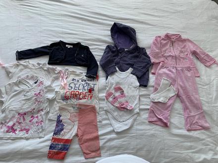 Balík oblečenia 9-12 mes., 68–80