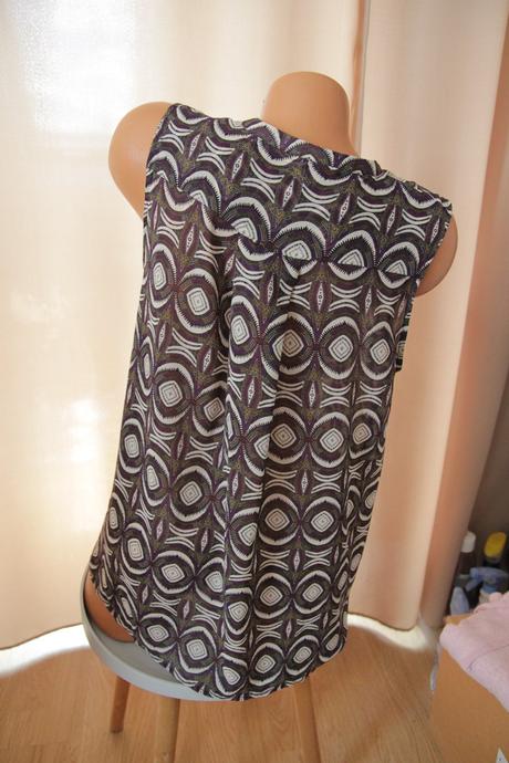 Vzorovaná blúzka h&m, xl, xl