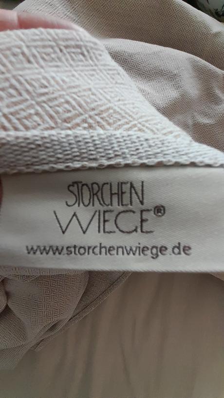 Šatka na nosenie storchenwiege, storchenwiege