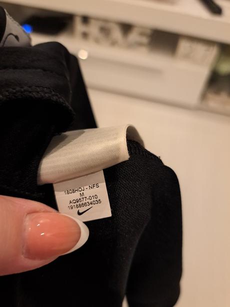 Mikina na zips, nike,m