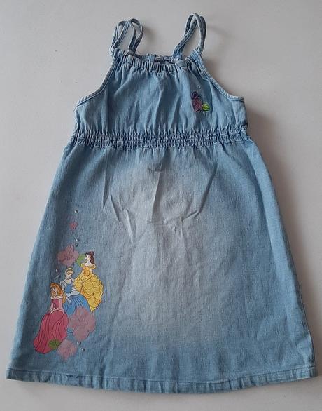 Dievčenské riflové šaty, disney,86