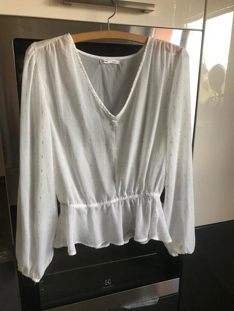 Priesvitná ozdobená blúzka, sinsay,m