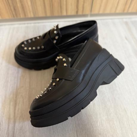 Mokasíny na platforme, bershka,39