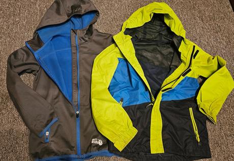 Bunda softshellová a tenšia 128 134, lewro,128