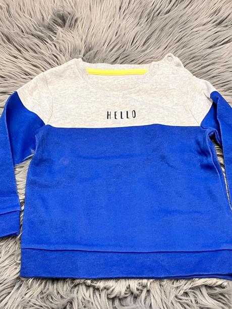 Chlapčenská mikina s nápisom (12-18mes.), f&f,86