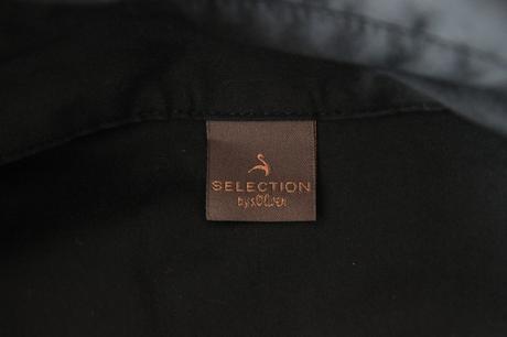 Čierna elegantná košeľa, s.oliver, xs, s.oliver,xs