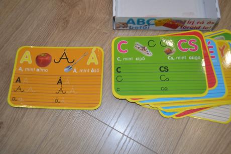 Tabuľky na písanie - maďarčina, 