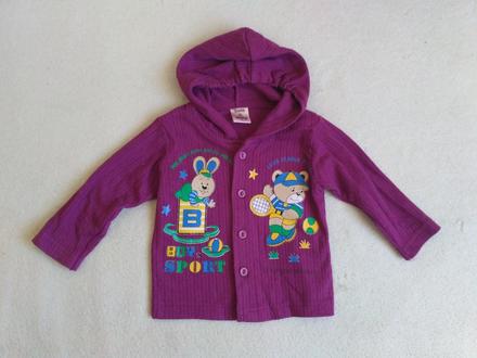 Fialový tenký svetrík, 80