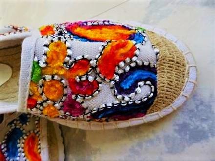 Etno espadrilky, 38