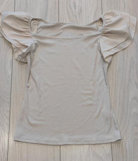 Tričko s volánmi, s