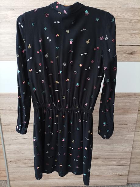 Čierne šaty, reserved,164