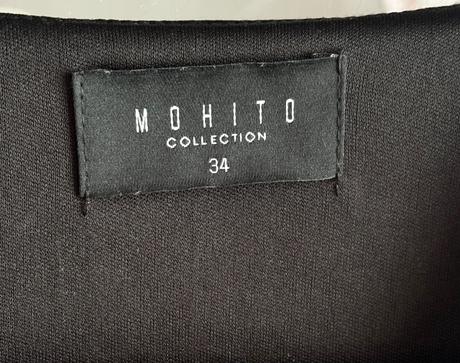 Čierne lahke šaty, mohito,xs