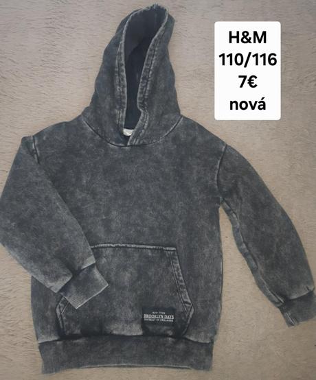 Mikina h&m, h&m,110 / 116