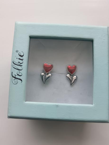 Náušnice srdiečka marína, petra toth