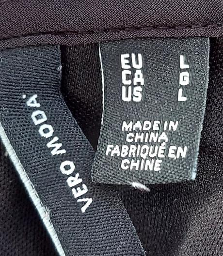 Čiernobiele kvetinové šaty vero moda, vero moda,l