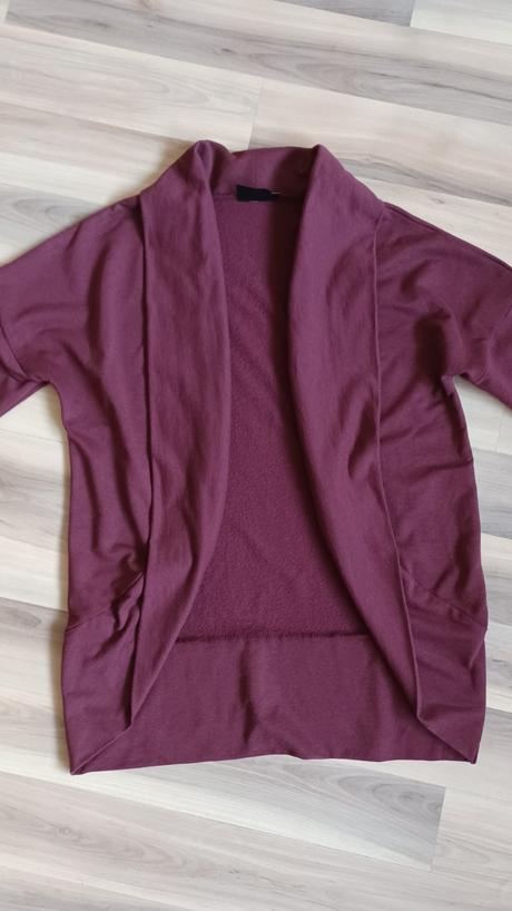 Bordový kardigán, bonprix,36