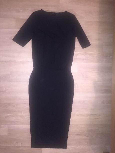 Čierne dlhé saty lindex, lindex,s