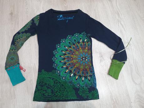 Krásne sveter - tričko kvalitnej značky desigual, desigual,s