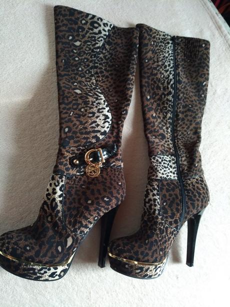 Super čižmy na platforme, 36