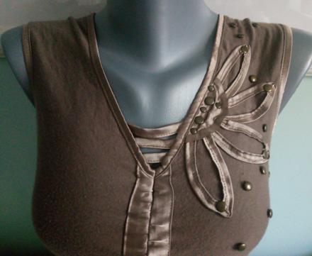 Tričko s aplikáciou, s