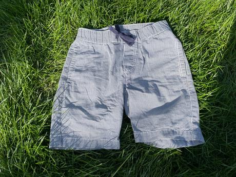 Šortky jemne pružkové, h&m,104
