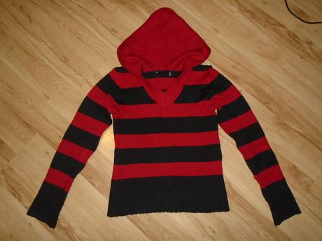Sveter s kapucnou 36/38, next,38