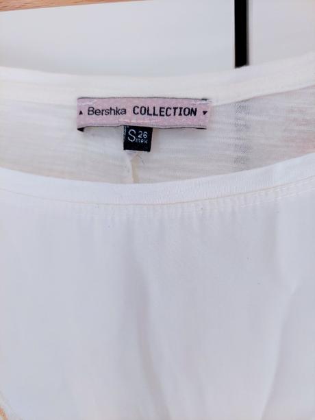 Tricko butterfly motyl oversize, bershka,m