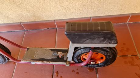 Retro kolobezky a odrazadla z mojho detstva,