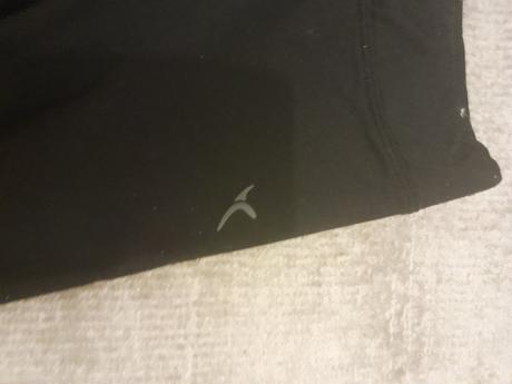 Prefám čierne elastické leginy, decathlon,164