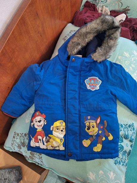 Zimná bunda detská labková patrola, f&f,86