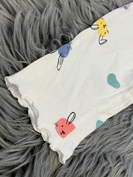 Dievčenské pyžamové nohavice so zajačikmi, f&f,98