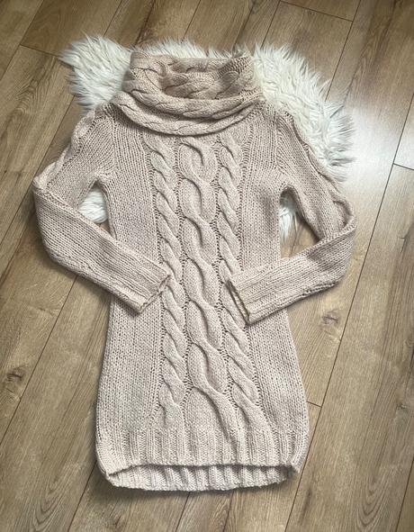 H&m dlhy sveter/šaty, h&m,s