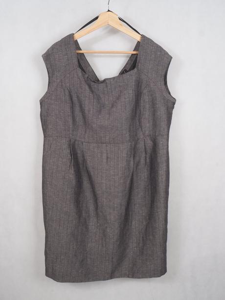 Luxusné ľanové šaty oli, 48