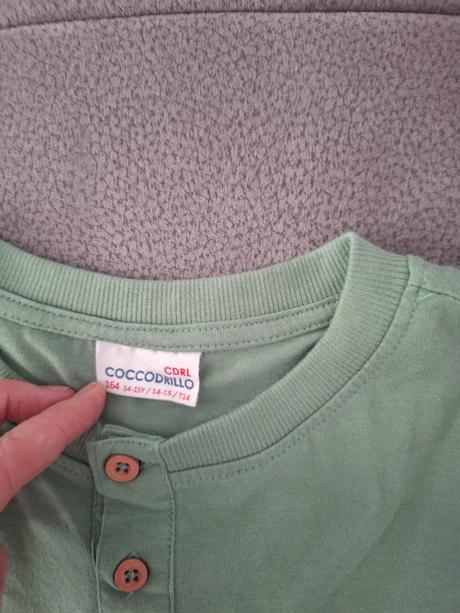 Tričko zelené, coccodrillo,164