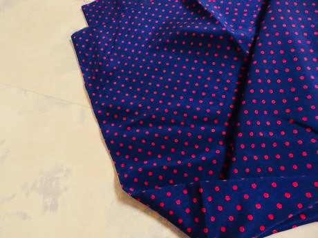 Zbytok látky - kvalitný žoržet, 