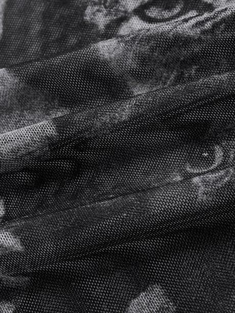 Sieťované mačkové tričko, m