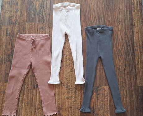 Rebrované legíny, zara,110