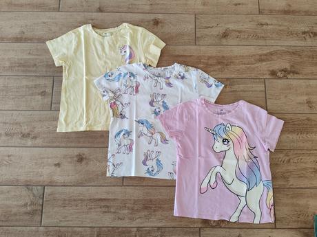 Tričká 3ks h&m, h&m,140