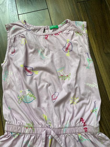 Šaty benetton - 2 kusy, benetton,134