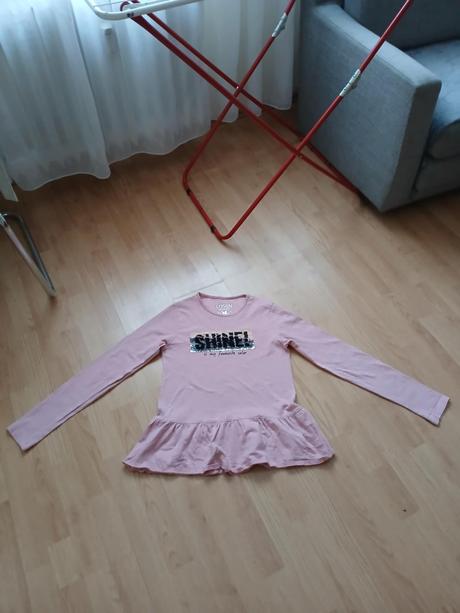 Krásne zimné šaty 158/164, losan,158