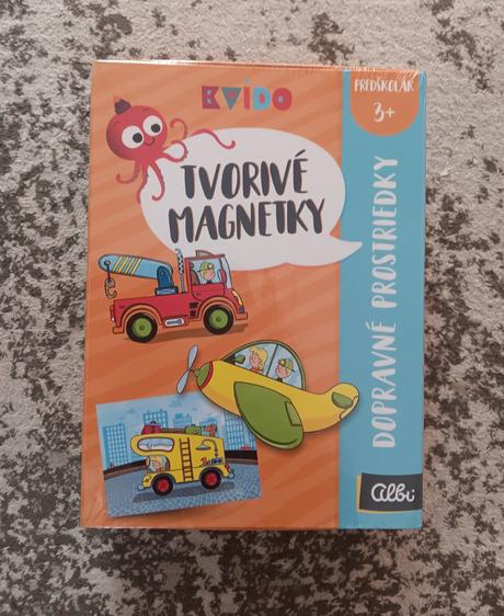 Nové albi tvorivé magnetky,