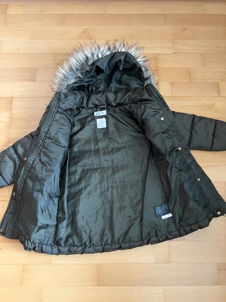 Zimná bunda, h&m,116