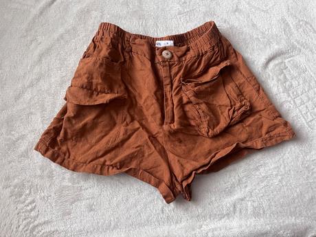 Ľanové kraťasy zara, zara,164