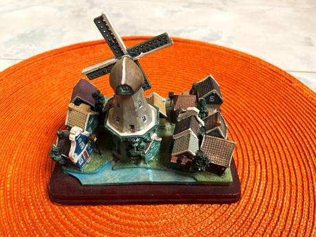 Holandský veterný mlyn 3d, 