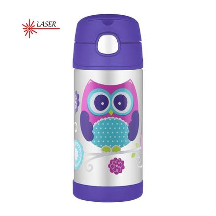 Thermos funtainer termoska so slamkou sova 355ml, 
