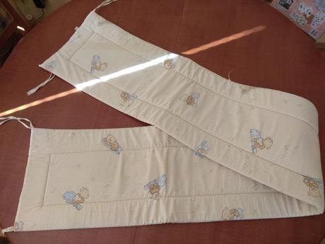 Mantinel do postieľky, šírka (cm): 30,dĺžka (cm): 170