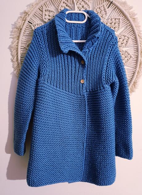 Dievčenský svetrový kabátik, 134