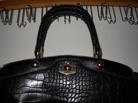 Čierna kabelka massini rossa,