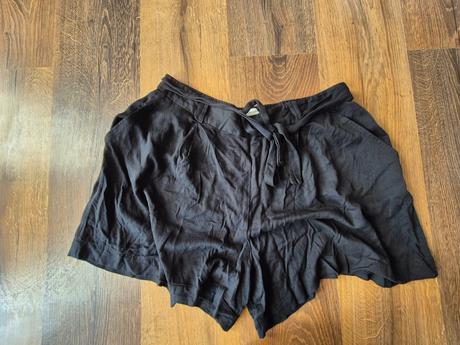 Čierne viskózove kraťasy promod, promod,44